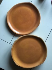 Pizzateller, Durchmesser  30 cm, Material: Keramik, Farbe braun, Zustand neuwert