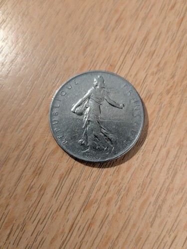 Historische franc münze - historische,