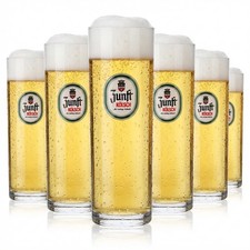 6x Zunft Bier Glas