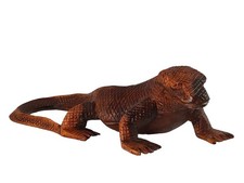Komodo Varan aus Holz, 30 cm -