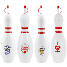 Bowling Pin Trinkflasche Happy Birthday I love I like Geschenk Kinder Geburtstag