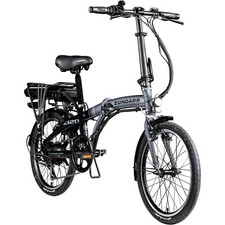 Zündapp Z120 E Bike 20" Klapprad Stadtfalter 7 Gang schwarz/grau 28cm B Ware