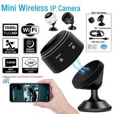 1080p Magnetische WiFi Mini Kamera HD Überwachungskamera Pocket Cam Nachtsicht