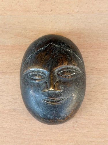 Vintage bronze maske gesicht - vintage,