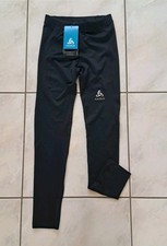Odlo Tight Herren Running  Laufhose, Lauftights, lang, schwarz, Porsche top