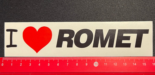 Love romet aufkleber - love,