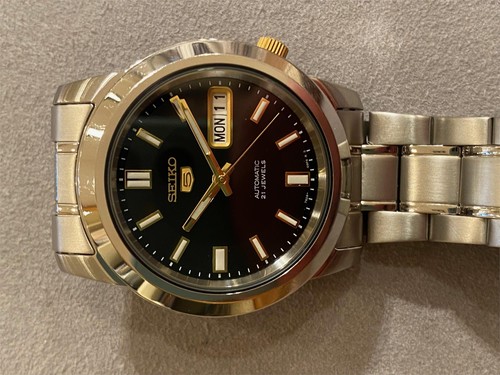 Seiko automatik schwarzes - seiko,