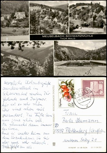 Meuselbach schwarzmühle ddr - meuselbach-schwarzmühle,