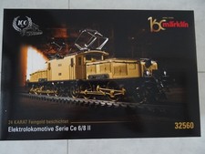 Märklin HO Lokomotive 32560Serie Ce6/8 II Feingold 24 Karat - OVP- Top