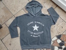 * HOLLANDMODE Pullover* Hoody* grau/blau/Silberfaden* mit Kapuze  * w.NEU*