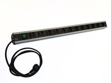 BACHMANN 12-fach Handwerkerleiste Steckdosenleiste Serverschrank Handwerk