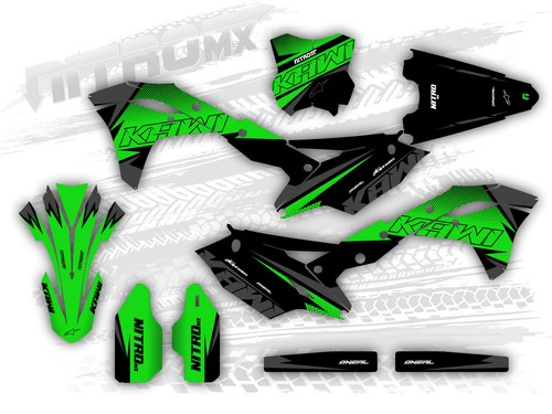 Grafik set passend - kawasaki, kx
