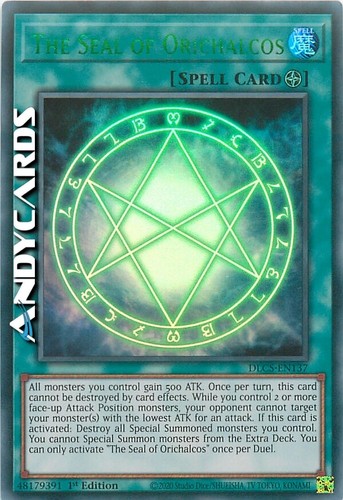 The seal orichalcos das - the, of