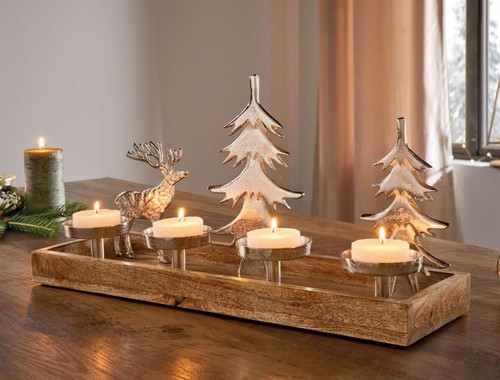 Kerzen lichter board - aus, holz