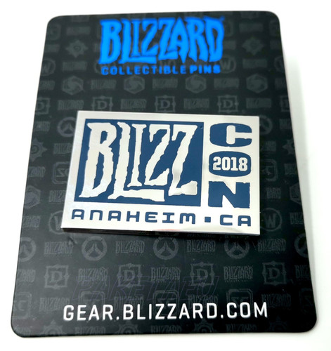 Blizzcon 2018 collectible pin - blizzcon,