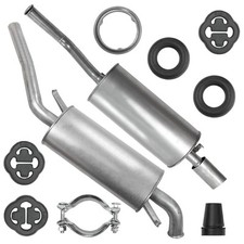 set Auspuffanlage Auspuff für Audi A6 C4 1.8 Limousine Kombiwagen Avant