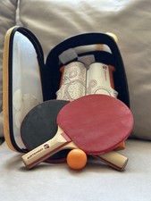 ARTENGO Rollnet – tragbares Tennis- und Badmintonnetz für Tischspiele