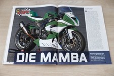 PS Sport Motorrad 08/2014 Kawasaki ZX-6R Lohmann mit 131PS in einer seltenen Vor