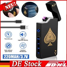 Feuerzeug Lichtbogen Feuerzeug Elektro Feuerzeug Plasma Lighter USB aufladbar