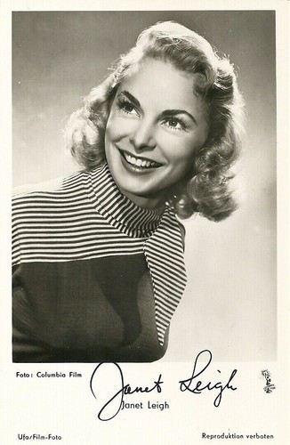 Janet leigh original autogramm - leigh,
