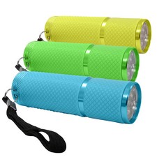 9x Helle LED Taschenlampe