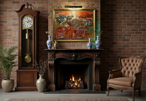 Handgemalt moderne abstrakter - handgemalt,