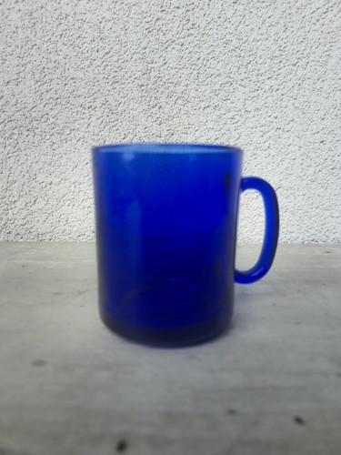 Vintage kobaltblaue glas - kobaltblaue,