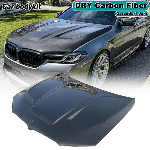 Dry carbon front - dry, motorhauben
