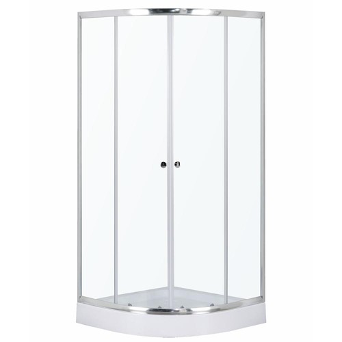 Duschabtrennung set leo 80x80 - duschabtrennung-set,