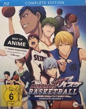 KUROKO'S BASKETBALL Complete SEASON 1 (BLU-RAY) Anime. NEU & OVP .