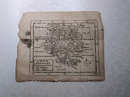 Original antike 1767 cowley - 1767, j