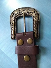 ????? neu Echtleder original*United Company*Westerngürtel Größe:90 UVP:60 €