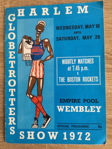 Harlem globetrotters show 1972 - harlem,