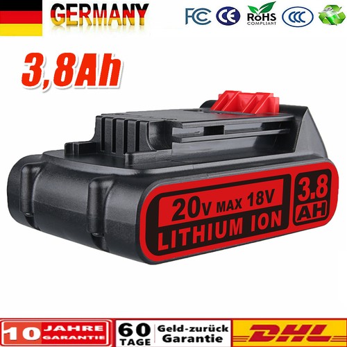 3800mah ion 20v akku - 3800mah, li-ion
