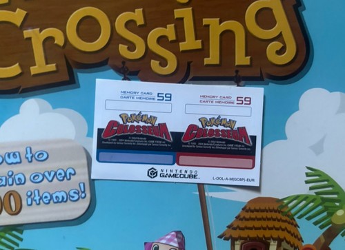 Pokemon colosseum memory - pokemon, card