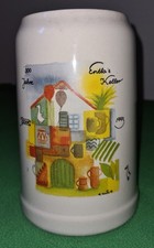 Maßkrug 1 L Bierkrug 300 Jahre Entlas Keller 1993