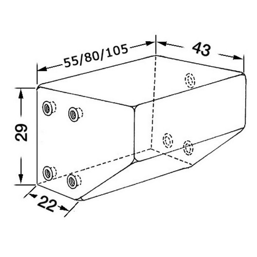 Schmutzwassertank 100 1 pc - l,
