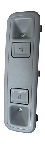 Rear gray dome - rear, for