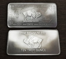 RIESIGER 10 oz Titanbarren