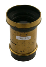 Messing-Objektiv brass lens antique antik 1880-1910 wooden camera /1023