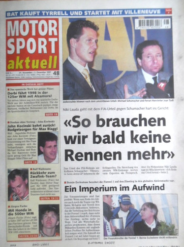 Motor sport aktuell 1997 - sport, *