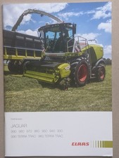CLAAS Jaguar 990 980 970 960 Terra Trac Feldhäcksler Prospekt Traktor Schlepper