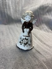 Engel Glocke Keramik Figur