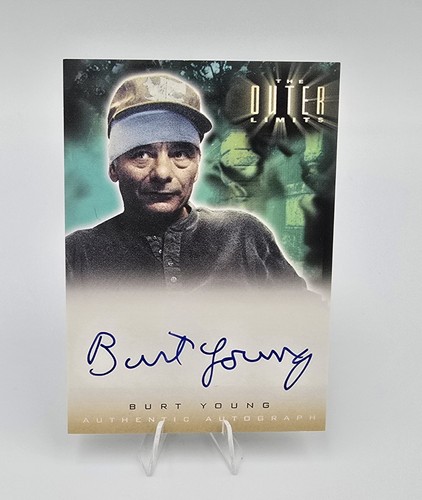 Burt young autogrammkarte - burt,