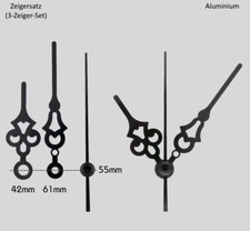 Zeigersatz Alu 60 mm kurz f