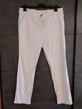Marccain Hosen Gr. N6 / 42 Beige, Baumwolle Elasthan