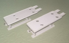 Wiking 2x Hebebühne grau PKW Modell 1:87 H0