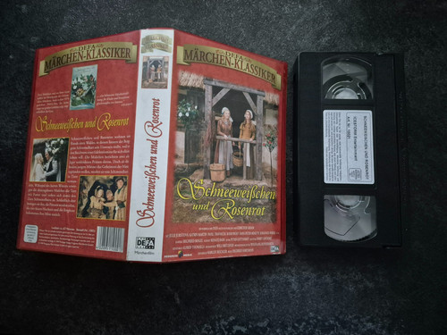 Vhs kassette schneeweißchen - vhs,