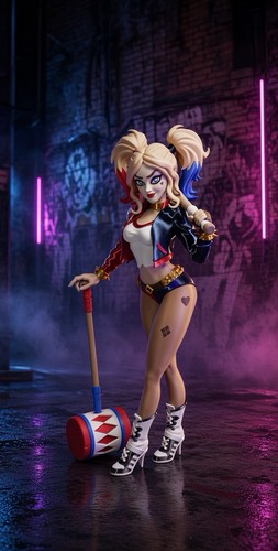 Harley quinn figur - figur,