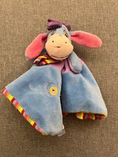 Nicotoy Disney I-Ah Esel Winnie Pooh Schnuffeltuch Schmusetuch blau Kuscheltuch